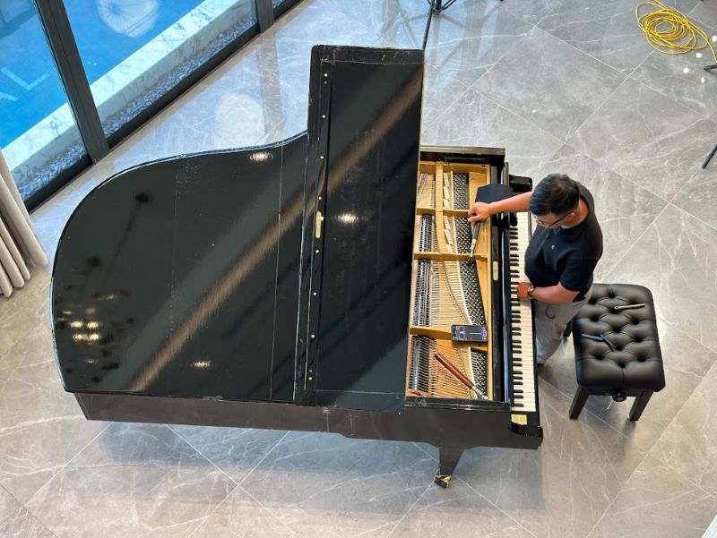 Bảng giá dịch vụ sửa chữa, lên dây đàn piano tại Hà Nội