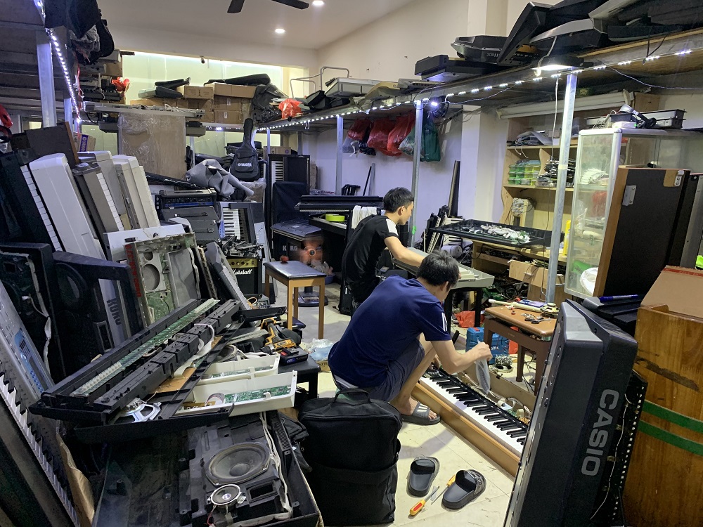 Sửa đàn organ, sửa đàn Piano cơ, sửa đàn piano điện, sửa đàn piano uy tín tại Hà Nội