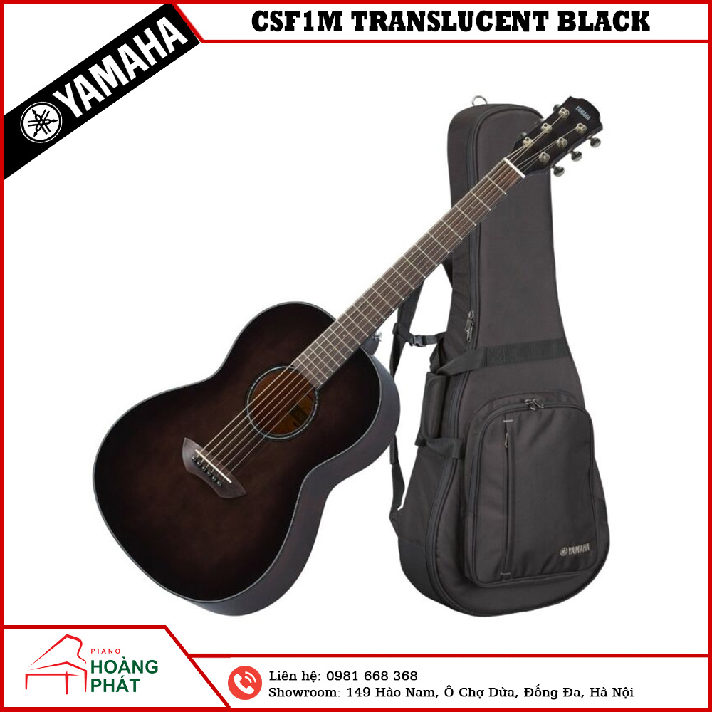 YAMAHA CSF1M TRANSLUCENT BLACK