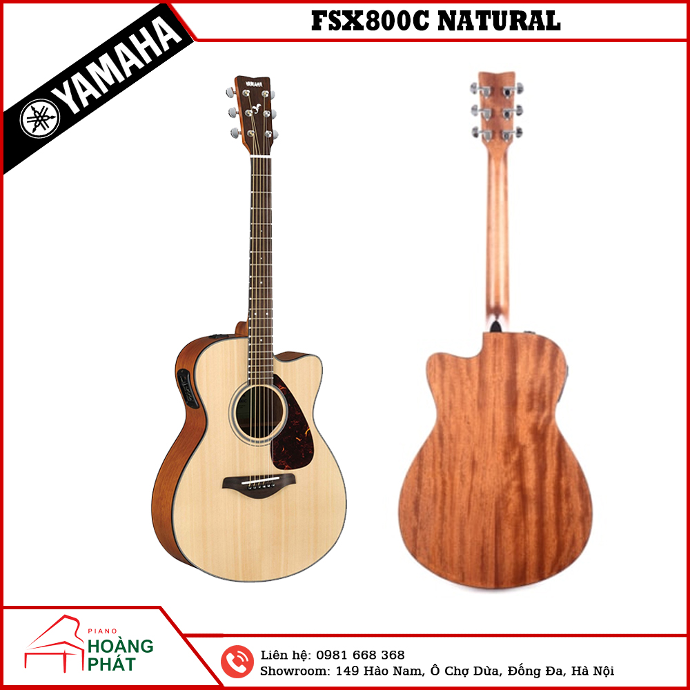 GUITAR YAMAHA FSX800C NATURAL