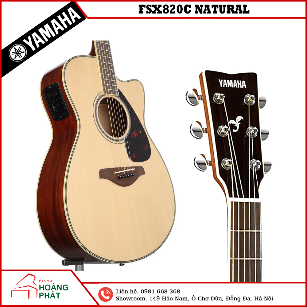 GUITAR YAMAHA FSX820C NATURAL