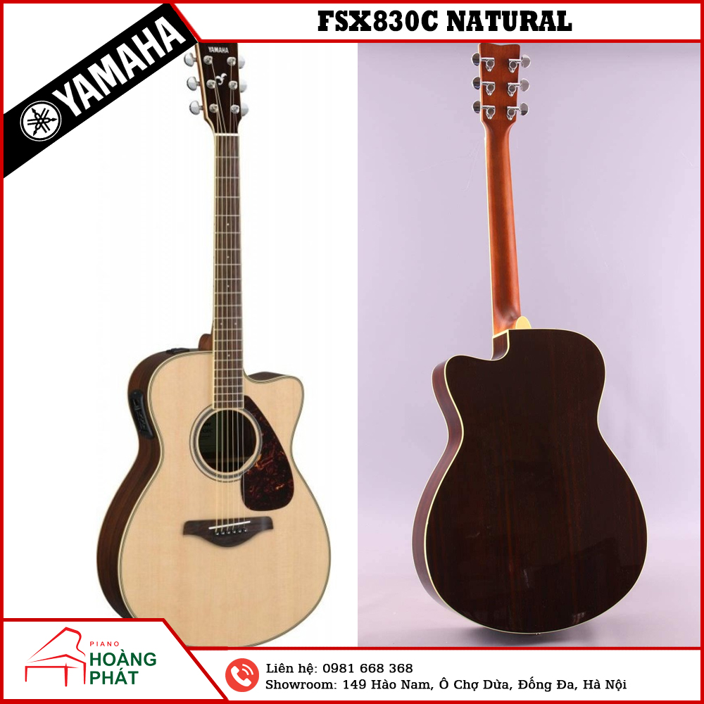 GUITAR YAMAHA FSX830C NATURAL