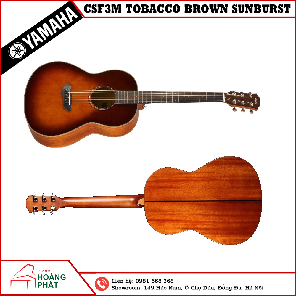 YAMAHA CSF3M TOBACCO BROWN SUNBURST