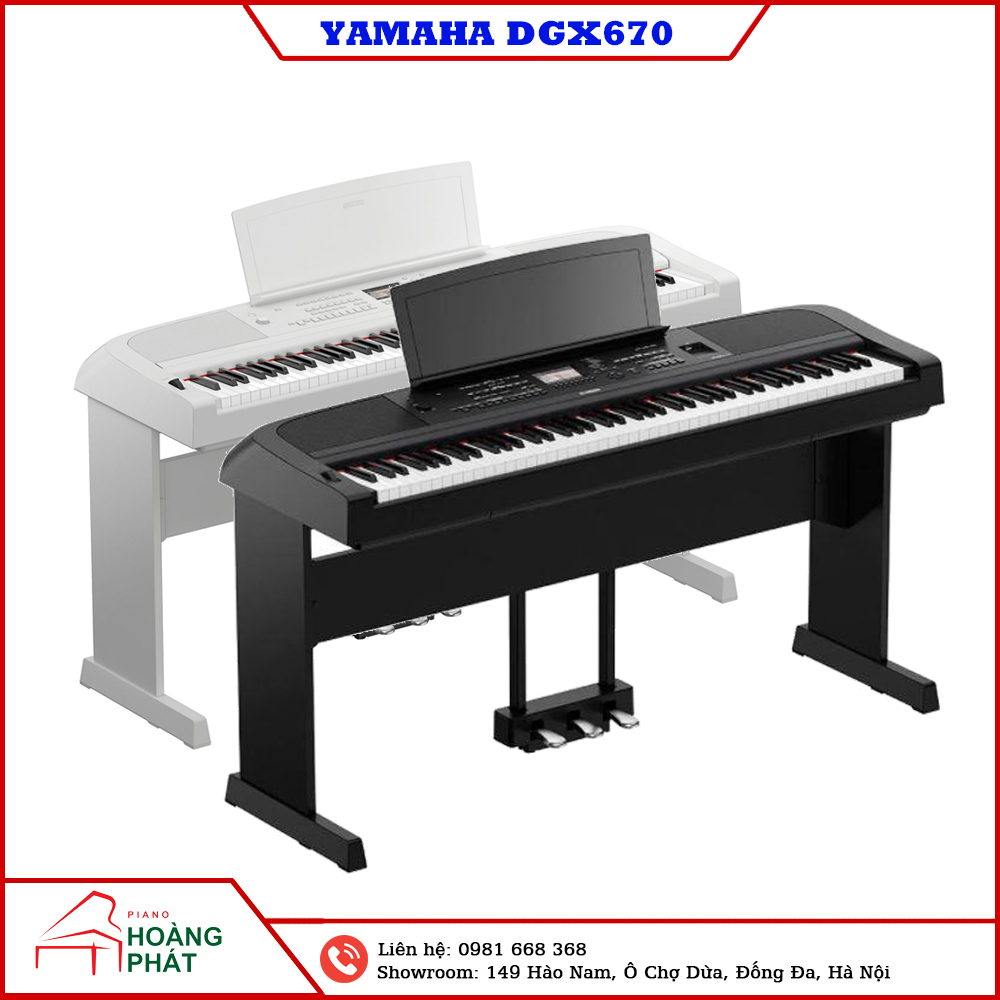 PIANO YAMAHA DGX670