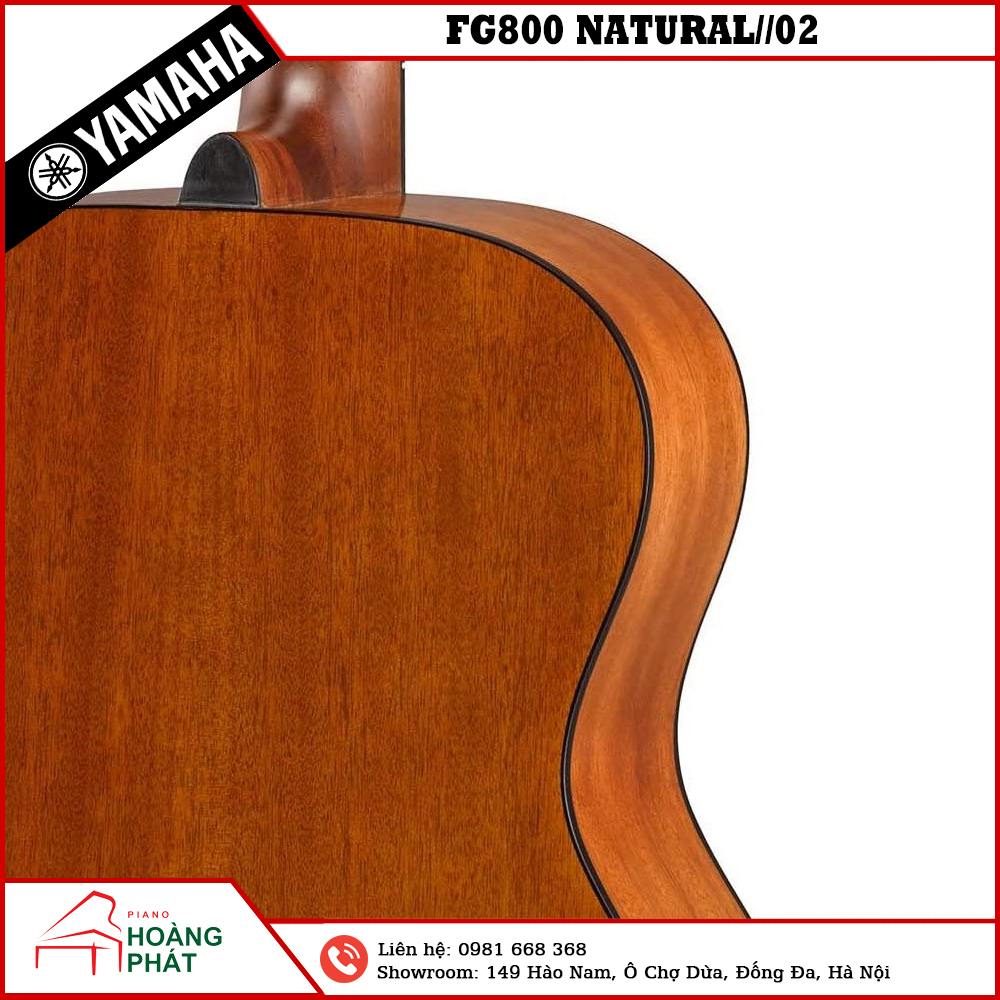 GUITAR YAMAHA FG800 NATURAL//02