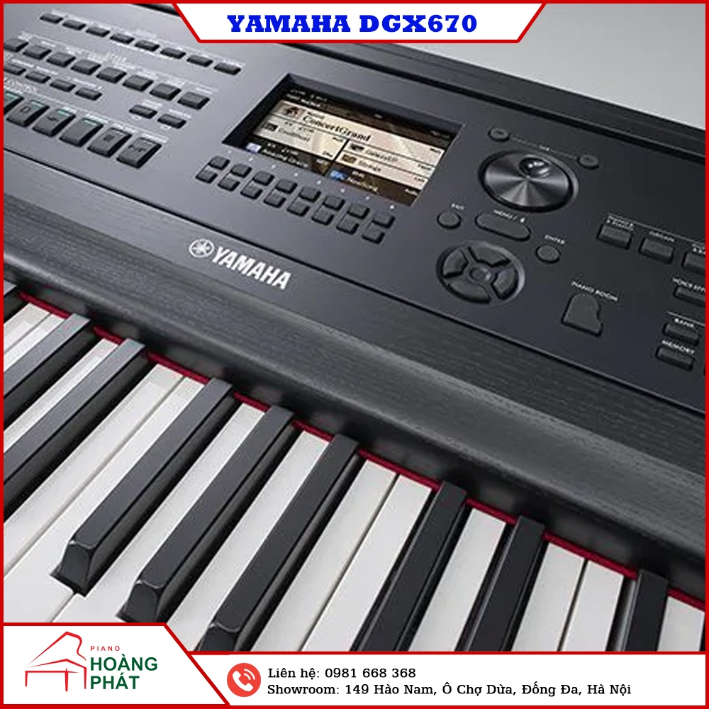 PIANO YAMAHA DGX670