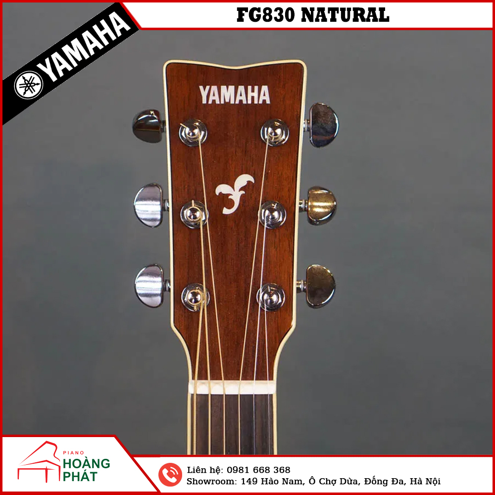 GUITAR YAMAHA FG830 NATURAL