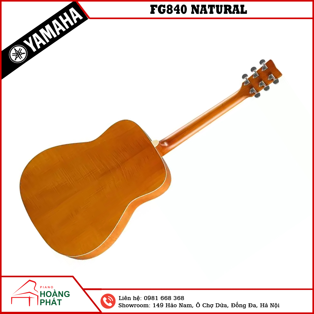 GUITAR YAMAHA FG840 NATURAL