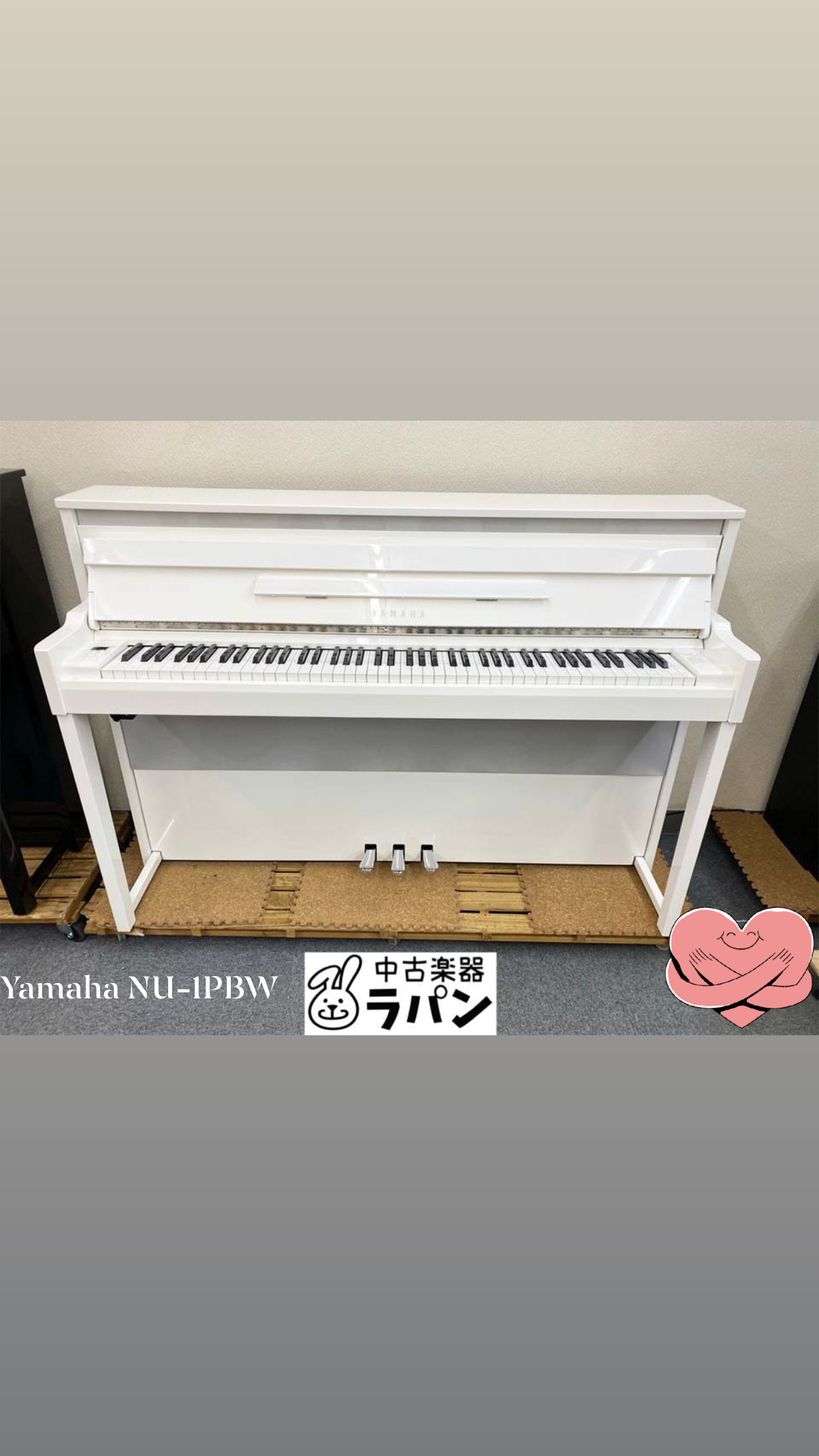 Yamaha Hybrid Piano NU1-PBW & NU1-PE