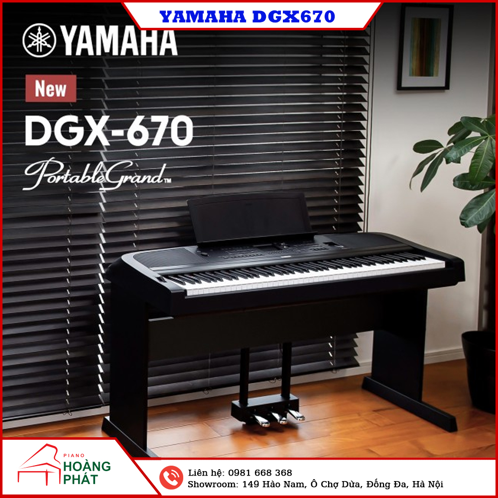 PIANO YAMAHA DGX670