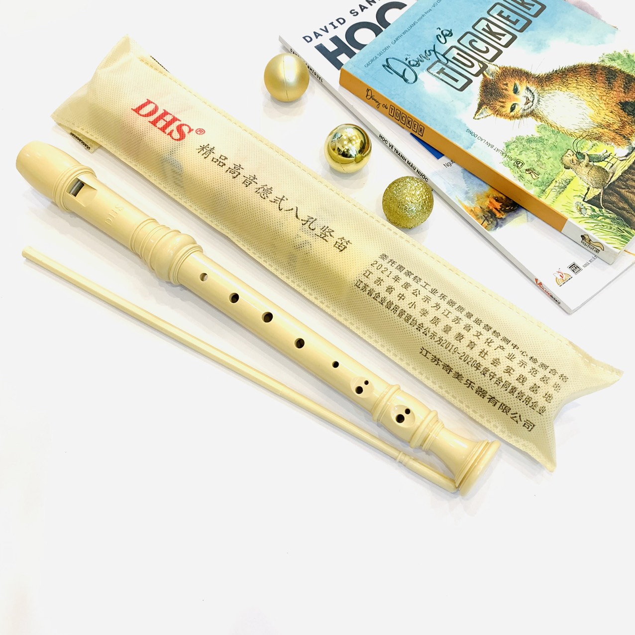 Sáo Recorder DHS 8 lỗ kiểu B VÀ G