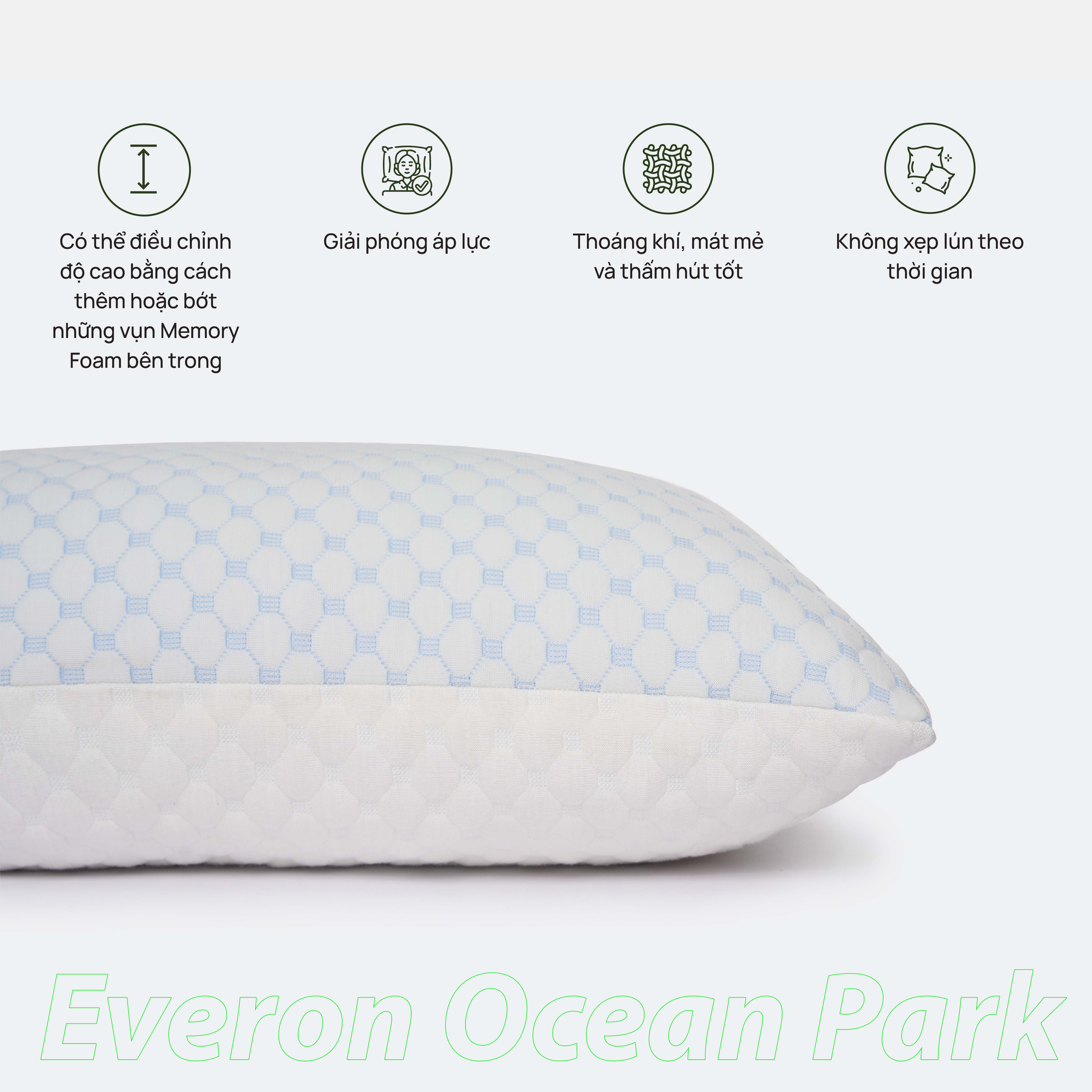Gối/Ruột Gối Shredded Memory Foam