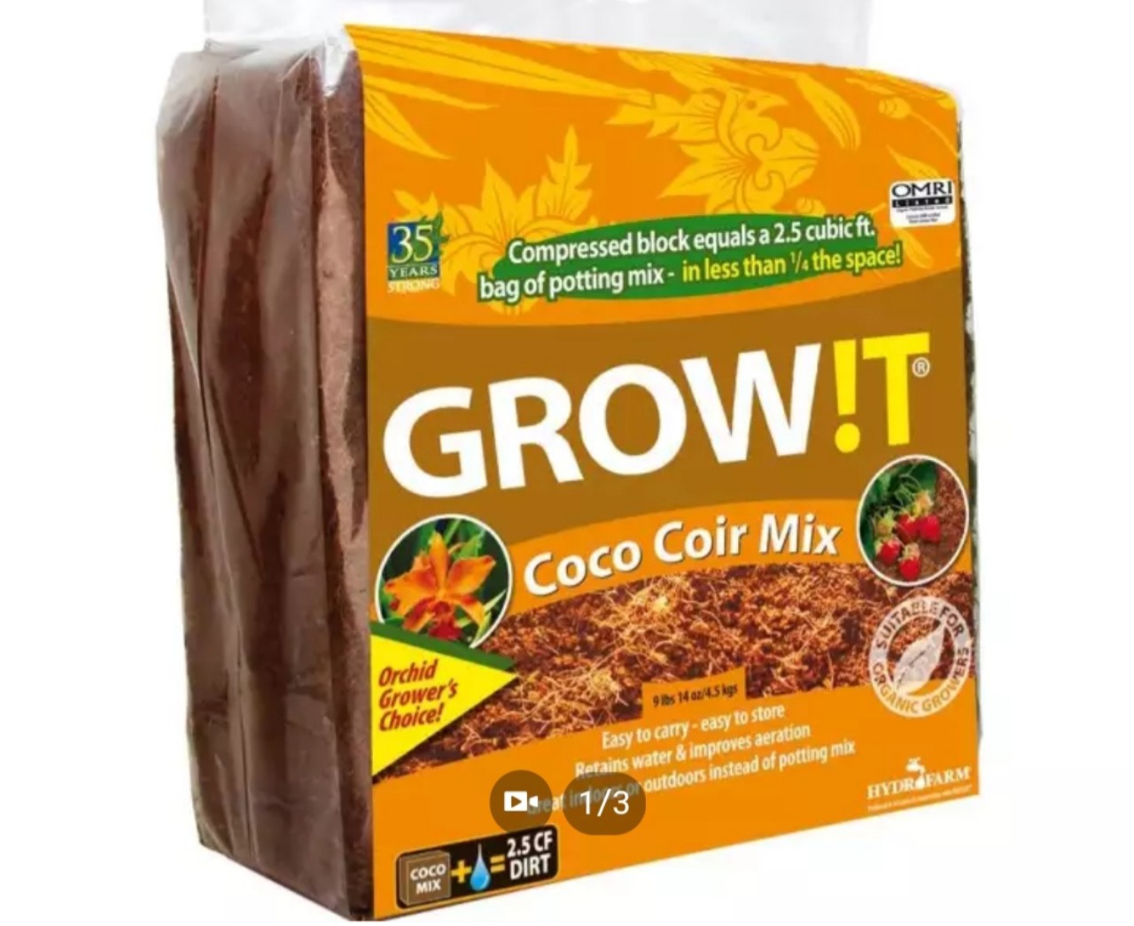 Mụn dừa Coco Coir Mix Grow!t