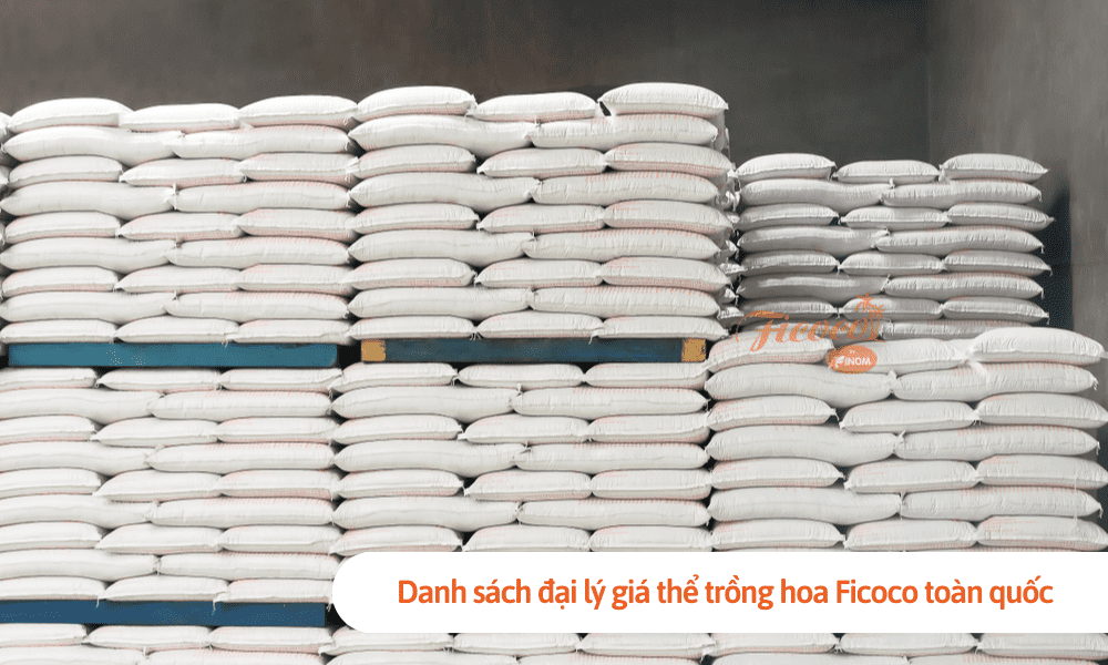 Danh sách đại lý giá thể trồng hoa Ficoco toàn quốc