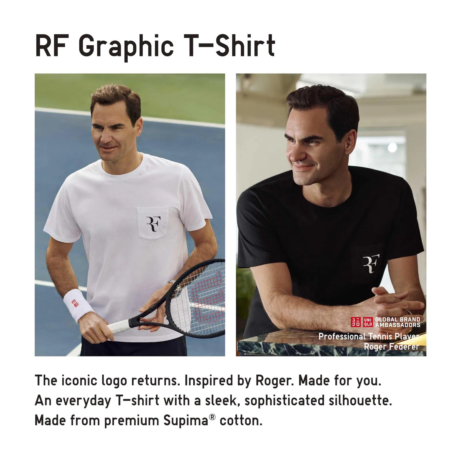 UNIQLO  Roger Roger Federer RF Collection  Online store