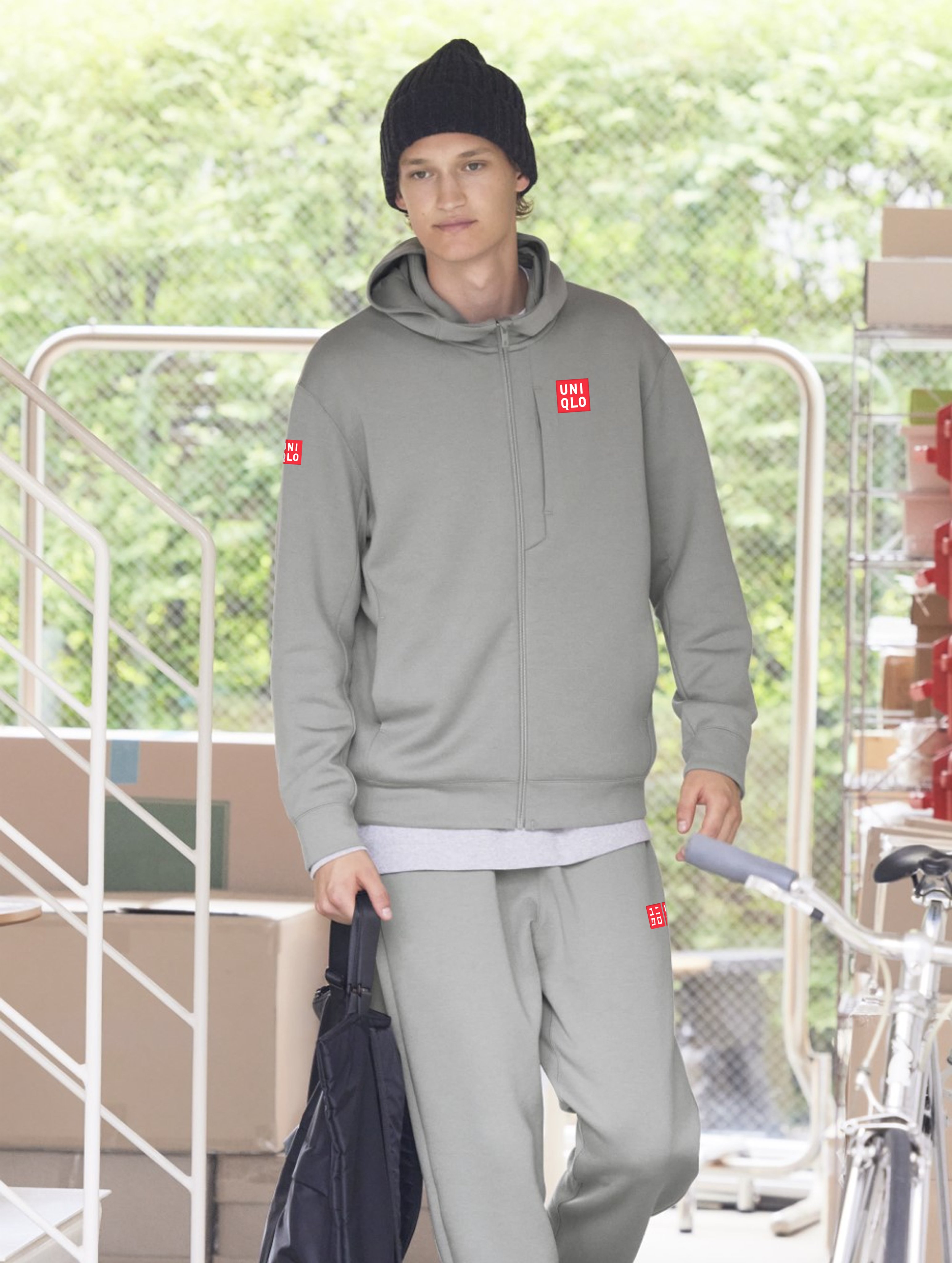 Quần Nỉ Jogger Trẻ Em Uniqlo  Co dãn mềm mại