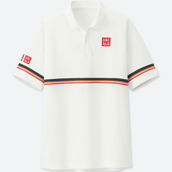 Áo thể thao tennis Uniqlo Nishikori Us open 2018 - 191504
