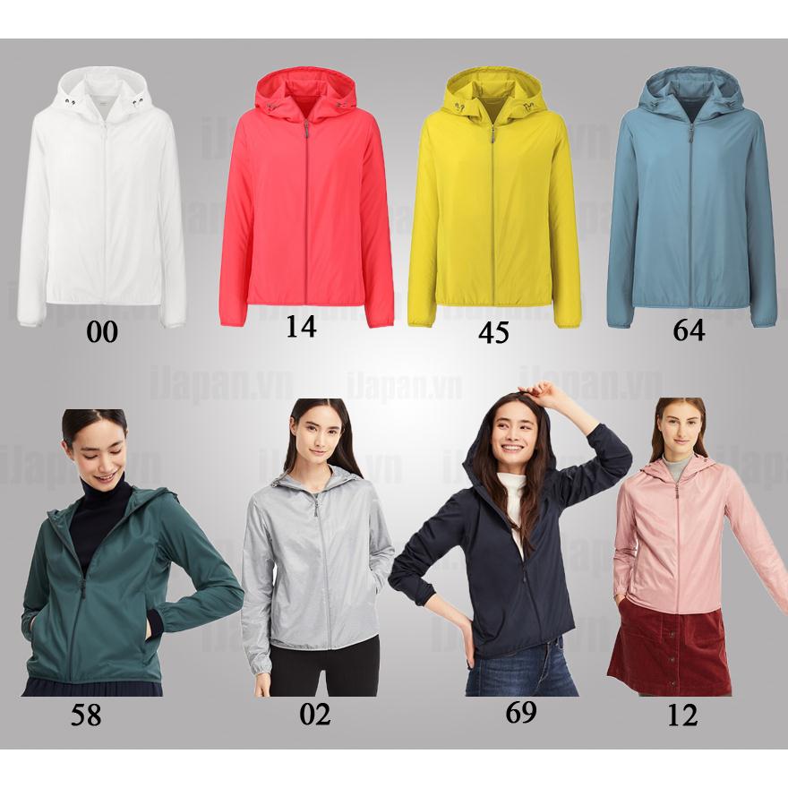 Áo khoác gió Uniqlo 2019 Nhật Bản màu đen - 409095