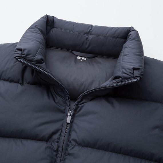 Áo lông vũ béo Uniqlo 2019 nữ Nhật Bản màu xanh sẫm - 411339