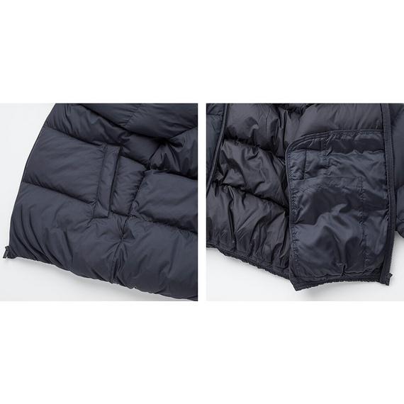 Áo lông vũ béo Uniqlo 2019 nữ Nhật Bản màu xanh sẫm - 411339