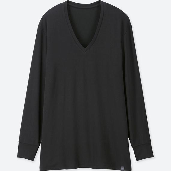 Áo giữ nhiệt Uniqlo nam cổ tim 2023-450528