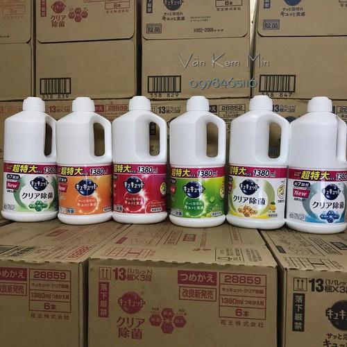 Nước rửa bát Kao 1380ml