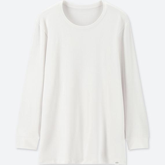 Áo giữ nhiệt Uniqlo nam cổ tròn Extra Warm 2019 màu navy - 408117