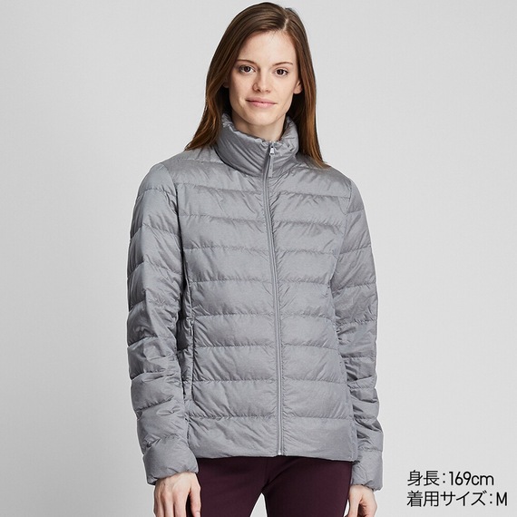 Áo lông vũ Uniqlo nữ siêu nhẹ - 419776 Gray 03