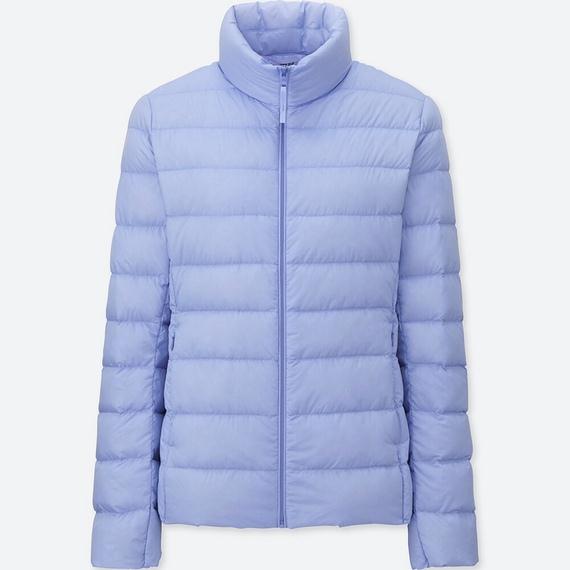 Áo khoác lông vũ Uniqlo nữ siêu nhẹ màu tím- 400711