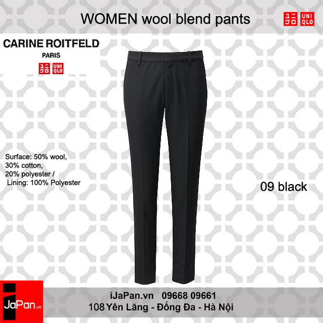 Quần âu nữ cao cấp Carine Roitfeld Paris Uniqlo