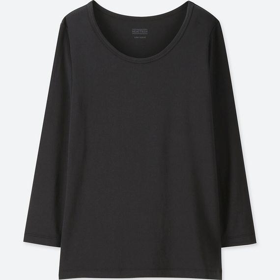 Áo giữ nhiệt Uniqlo Kids màu đen - 420490