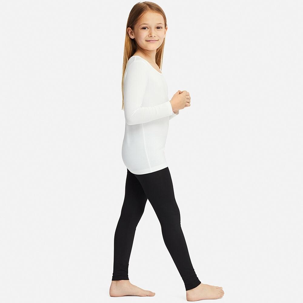 Áo giữ nhiệt Uniqlo Kids màu đen - 420490