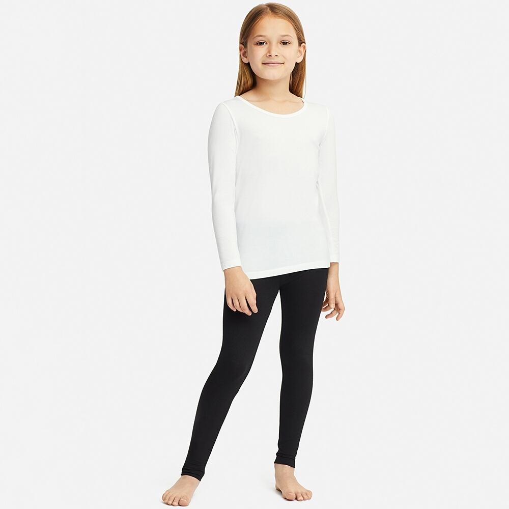 Áo giữ nhiệt Uniqlo Kids màu đen - 420490