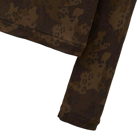 Áo phông nữ Uniqlo CR Paris Uniqlo họa tiết da báo