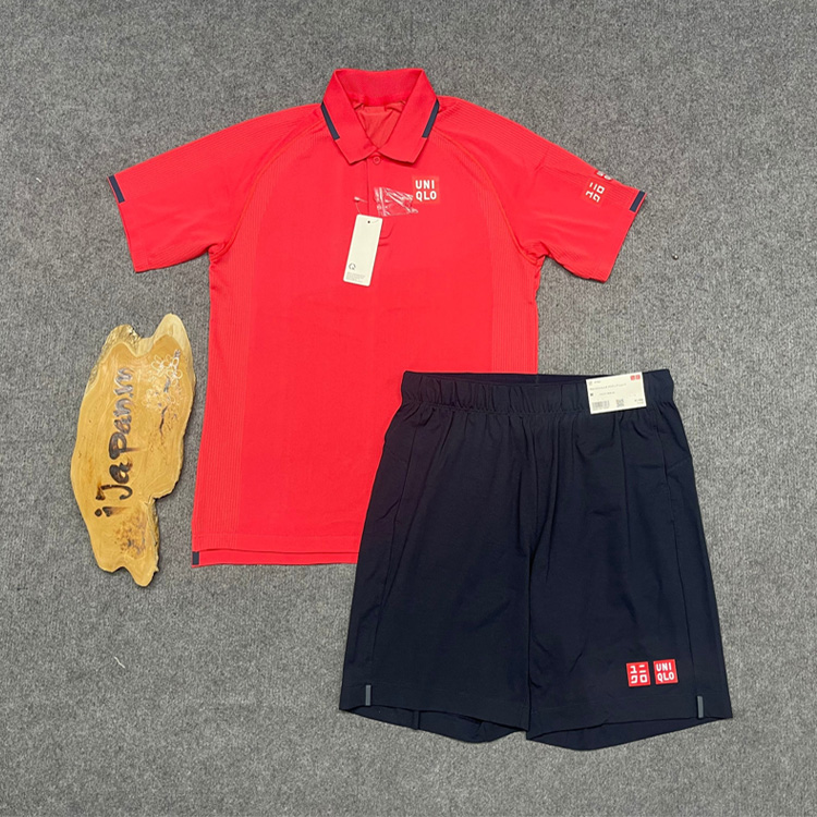 Bộ thể thao tennis Uniqlo Federer Roland Garros 2021- 426625