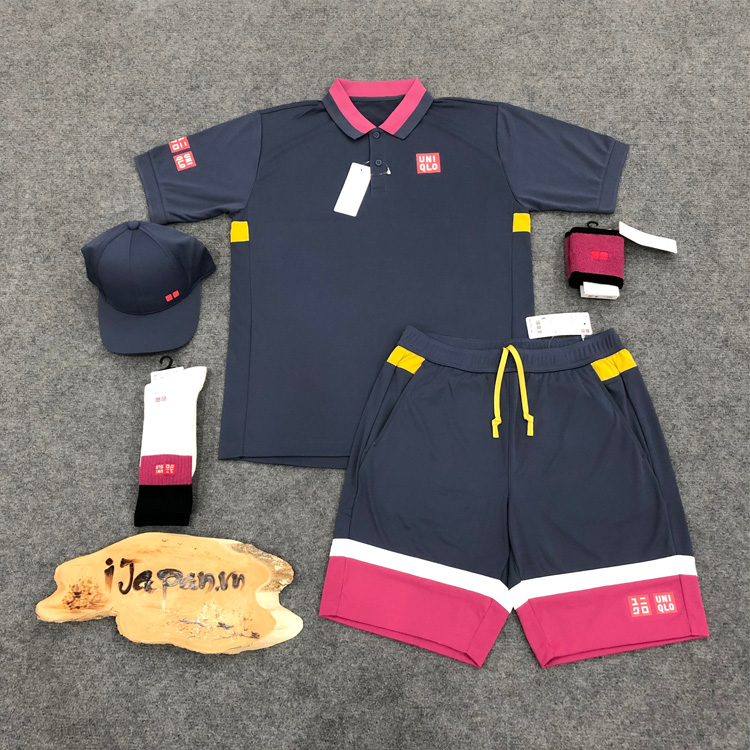 Bộ thể thao tennis Uniqlo Nishikori giải Pháp 2020 - 427072