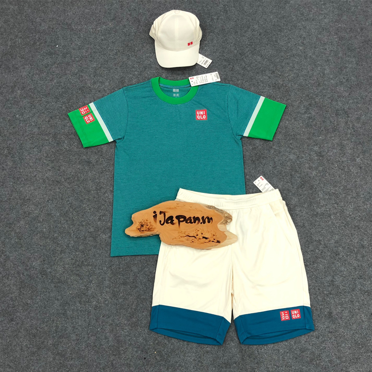Bộ quần áo thể thao tennis, pickleball chính hãng Uniqlo Nishikori Roland Garros 2021 - 438271 - M likenew