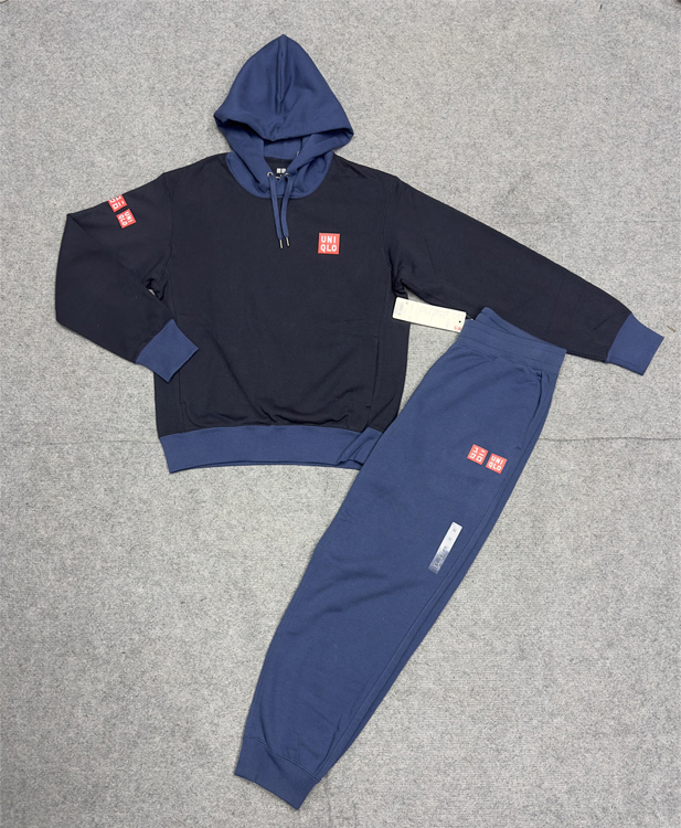 Bộ quần áo nỉ thể thao tennis, pickleball chính hãng Uniqlo có mũ chui đầu - 453613