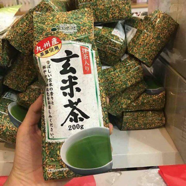 Trà xanh gạo lứt rang 200 g