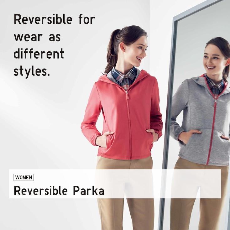 Áo gió 2 mặt Uniqlo nữ Nhật Bản - 420262