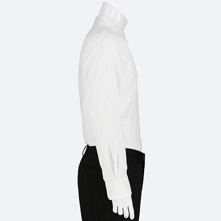 Áo sơ mi nam Uniqlo Cotton Easy Care Nhật Bản màu trắng - 401362