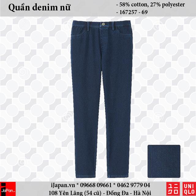 Quần legging denim lửng Uniqlo
