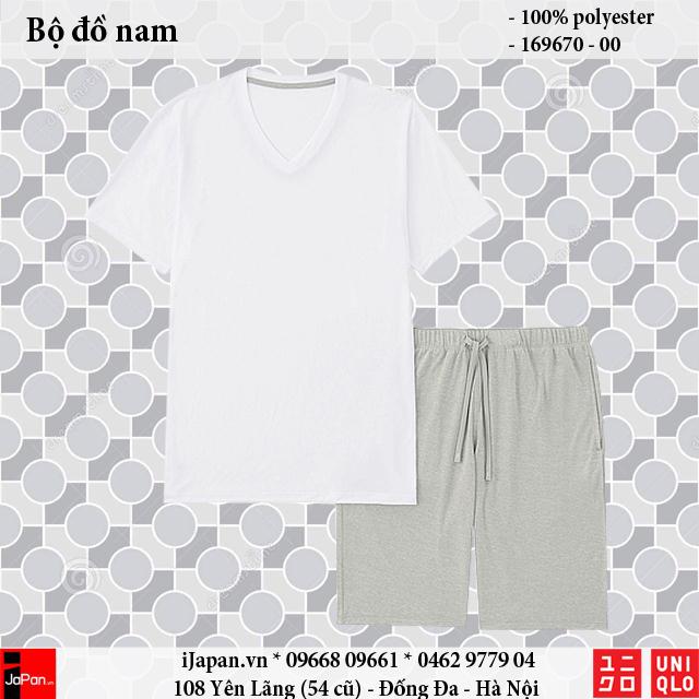 Bộ cộc mặc nhà Uniqlo cho nam-169670