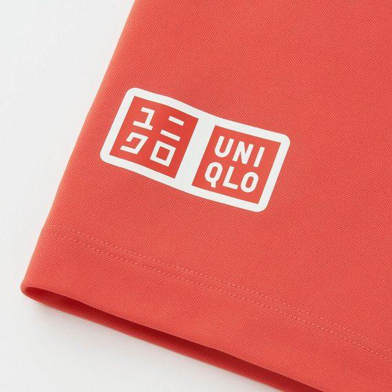 Bộ tennis Uniqlo nam Roland Garros 2018 màu hồng - 405028