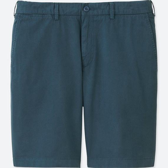 Quần short nam Uniqlo chino Nhật Bản màu xanh - 182679