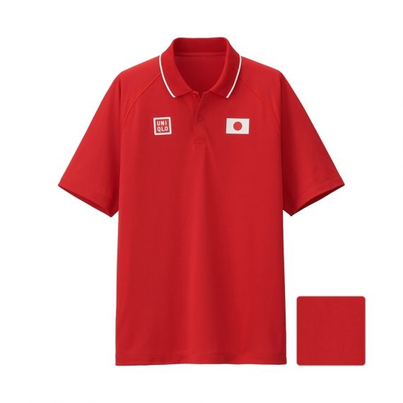 Áo tennis Uniqlo Nishikori Olympic 2016 - 186356