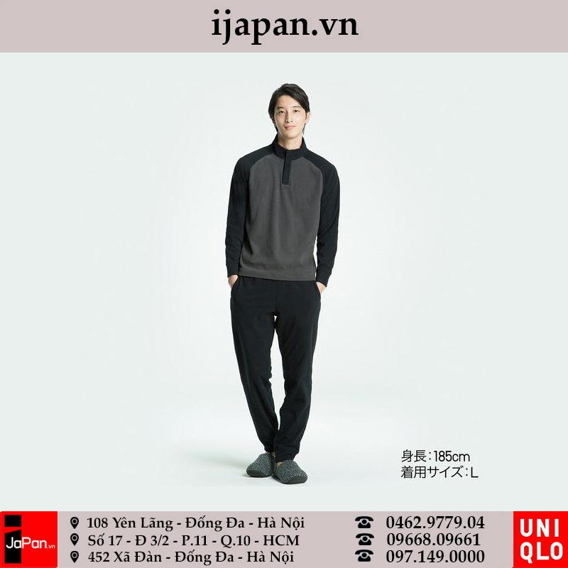 Bộ nỉ nam Uniqlo lông cừu Nhật - 177636