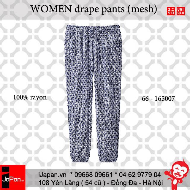 Quần lanh Nhật Uniqlo