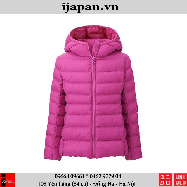 Áo khoác trẻ em chống nước Uniqlo bé gái
