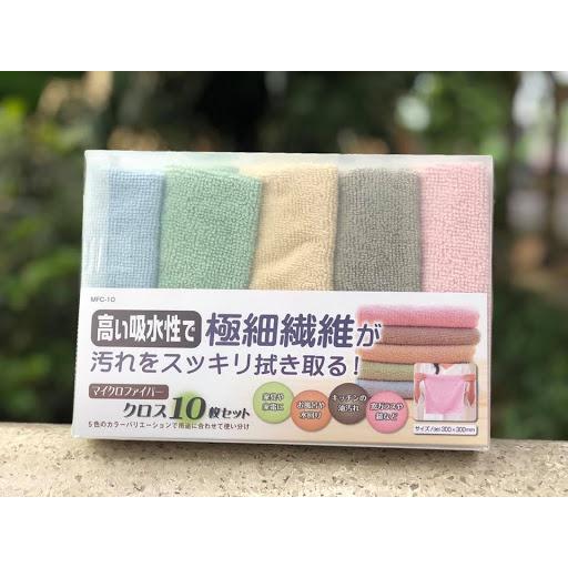 Set 10 khăn lau nhà bếp siêu thấm hút